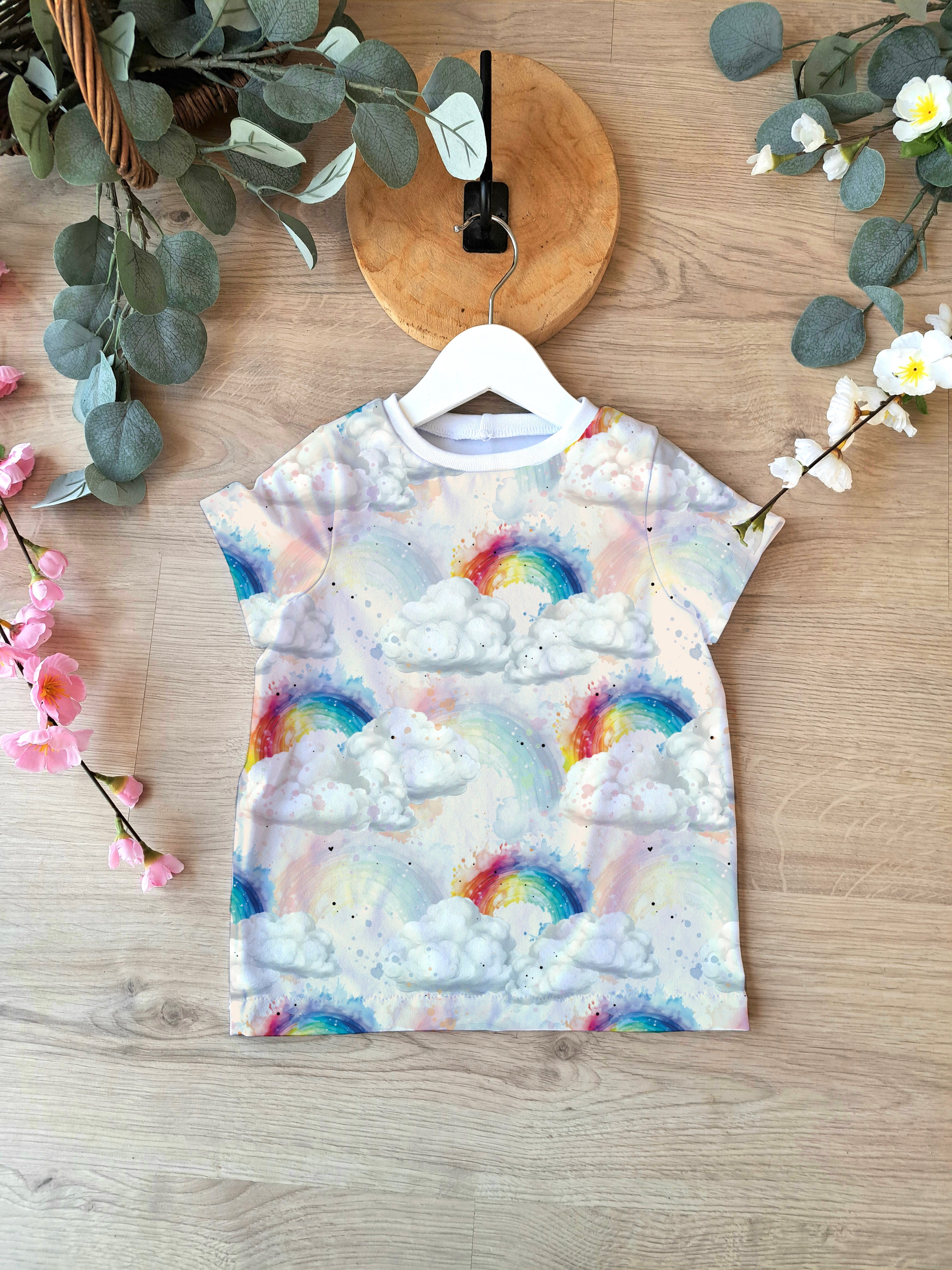 Bunter Regenbogen Himmel Dauervorbestellung
